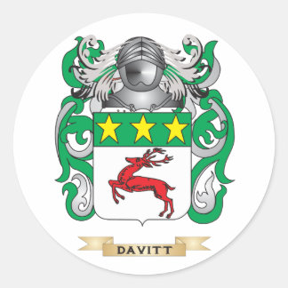 Wappen-Wappen Runder Aufkleber