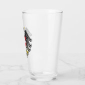 Wappen Wiens (Österreich) Glas (Links)