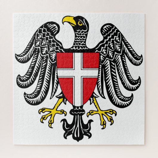 Wappen Wiens (Österreich) Puzzle (Vertikal)