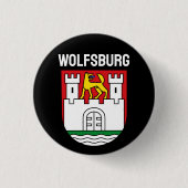 Wappen Wolfsburg, Deutschland Button (Vorderseite)
