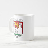 Wappen Wolfsburg, Deutschland Kaffeetasse (Vorderseite Links)