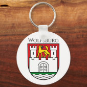 Wappen Wolfsburg, Deutschland Schlüsselanhänger (Vorderseite)