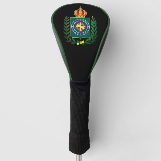 Wappen - Zweites Reich Brasiliens Golf Headcover (Vorderseite)