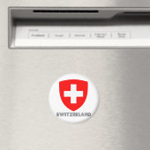 Wappenkleidung der Schweiz Magnet (In Situ (Geschirrspüler))