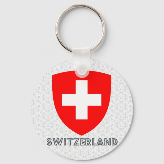 Wappenkleidung der Schweiz Schlüsselanhänger (Vorderseite)