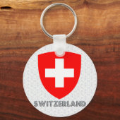Wappenkleidung der Schweiz Schlüsselanhänger (Vorderseite)