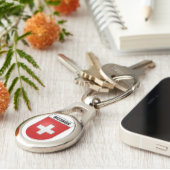 Wappenkleidung der Schweiz | Schweizer Flagge Schlüsselanhänger