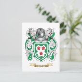 Wappenkleidung Livingston (Familienwappen) Postkarte (Stehend Vorderseite)