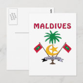 Wappenkleidung Postkarte (Vorne/Hinten)