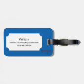 Wappenkunde Gepäckanhänger (Rückseite horizontal)