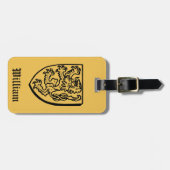 Wappenkunde: Löwe Gepäckanhänger (Vorderseite horizontal)