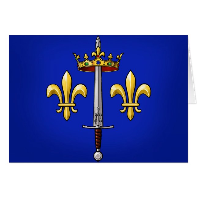 Wappenkunde von Jeanne d'Arc Jeanne D'Arc (Vorderseite (Horizontal))
