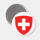Wappenmagnet Schweiz Magnet (Vorderseite/Rückseite)