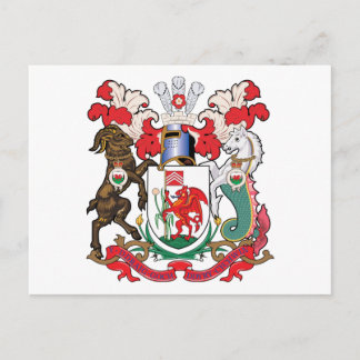 Wappenmantel Postkarte