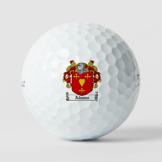 Wappenmatte Golfball (Vorderseite)