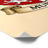Wappenposter der Familie Murphy Poster (Ecke)