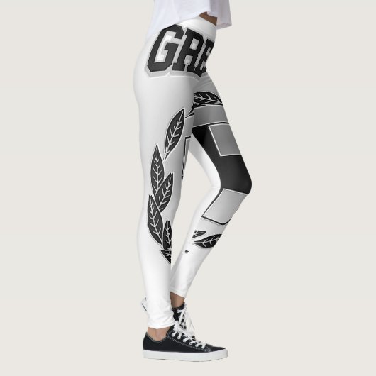 Wappenrüstung Griechenlands Leggings (Rechts)