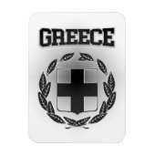 Wappenrüstung Griechenlands Magnet (Vertikal)