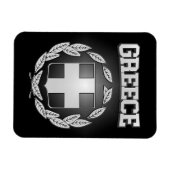 Wappenrüstung Griechenlands Magnet (Horizontal)