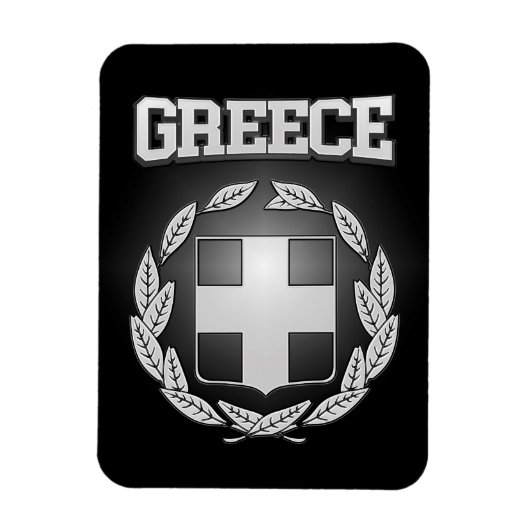 Wappenrüstung Griechenlands Magnet (Vertikal)