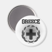 Wappenrüstung Griechenlands Magnet (Vorderseite/Rückseite)