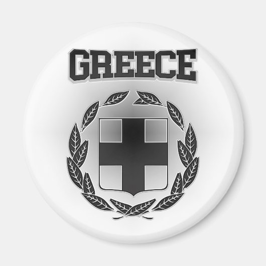 Wappenrüstung Griechenlands Magnet (Vorne)