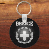 Wappenrüstung Griechenlands Schlüsselanhänger (Vorderseite)