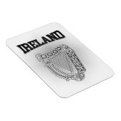 Wappenrüstung Irlands Magnet (Rechte Seite)