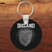Wappenrüstung Irlands Schlüsselanhänger (Vorderseite)