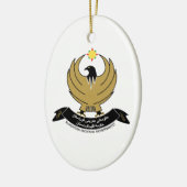 Wappenrüstung Kurdistans Keramikornament (Links)