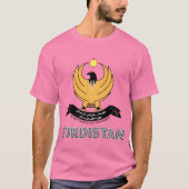 Wappenrüstung Kurdistans T-Shirt (Vorderseite)