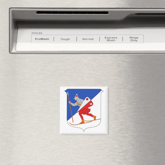 Wappenrüstung von Lillehammer Magnet (In Situ (Geschirrspüler))