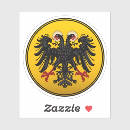 Wappenschild Aufkleber (Blatt)