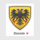 Wappenschild Aufkleber (Blatt)