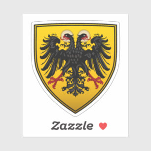 Wappenschild Aufkleber