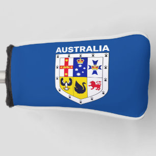 Wappenschild Australiens Golf Headcover