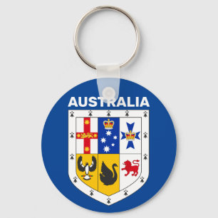 Wappenschild Australiens Schlüsselanhänger