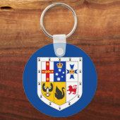 Wappenschild Australiens Schlüsselanhänger (Rückseite)