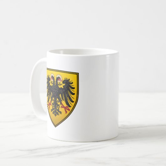 Wappenschild Kaffeetasse (Vorderseite Links)
