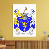 Wappenschild Leinwanddruck (Insitu (Wohnzimmer))