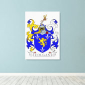 Wappenschild Leinwanddruck (Insitu (Holzboden))