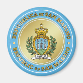 Wappenschild von San Marino Magnet