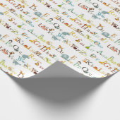 Wapping Paper - Alphabet Geschenkpapier (Ecke)