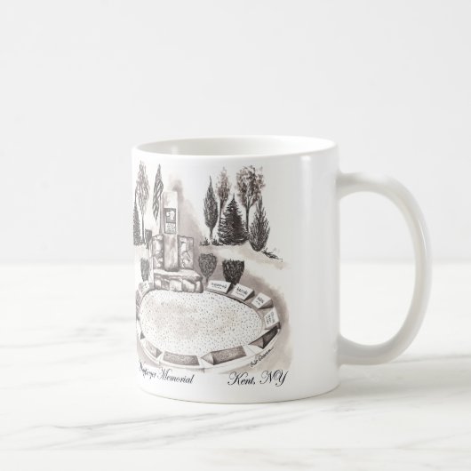 Wappinger Denkmal-Tasse Kaffeetasse (Rechts)
