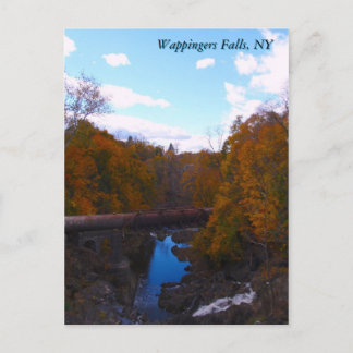 Wappingers fallen im Herbst Postkarte