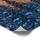 Waputik Range in den kanadischen Rocky Mountains Poster (Ecke)