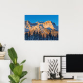 Waputik Range in den kanadischen Rocky Mountains Poster (Heimbüro)