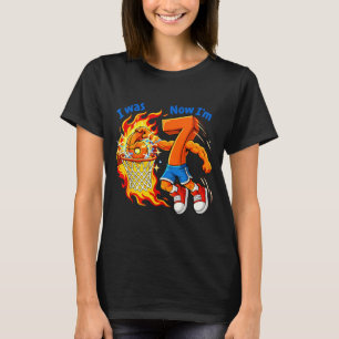 War 6 7 lustige Basketball 6 7 Geburtstag Junge Ki T-Shirt