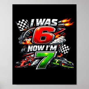 War 6 7 Rennwagen Rennen 67 Meme Jungen Kinder Geb Poster