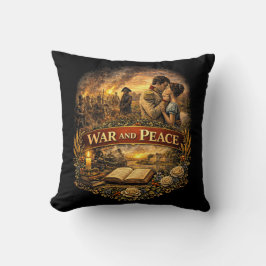 War and Peace Kissen